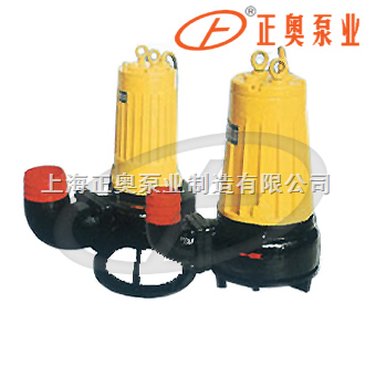 带自动切割潜水排污泵