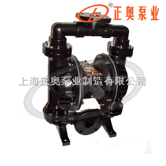 法兰式工程塑料气动隔膜泵