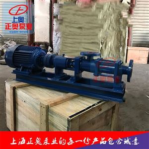 正奥G20-2型螺杆泵 不锈钢污泥泵 增压泵