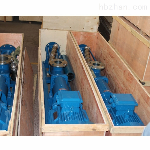 正奥G25-1型螺杆泵 不锈钢污泥泵 压滤机泵