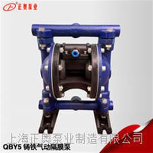 正奥泵业QBY5-15Z型耐酸铸铁气动隔膜泵