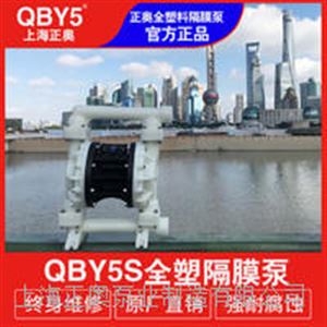 正奥泵业QBY5S-32F型全塑料气动隔膜泵