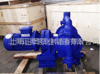 DBY-65P型304不锈钢电动隔膜泵配四氟膜片 3kw法兰接口